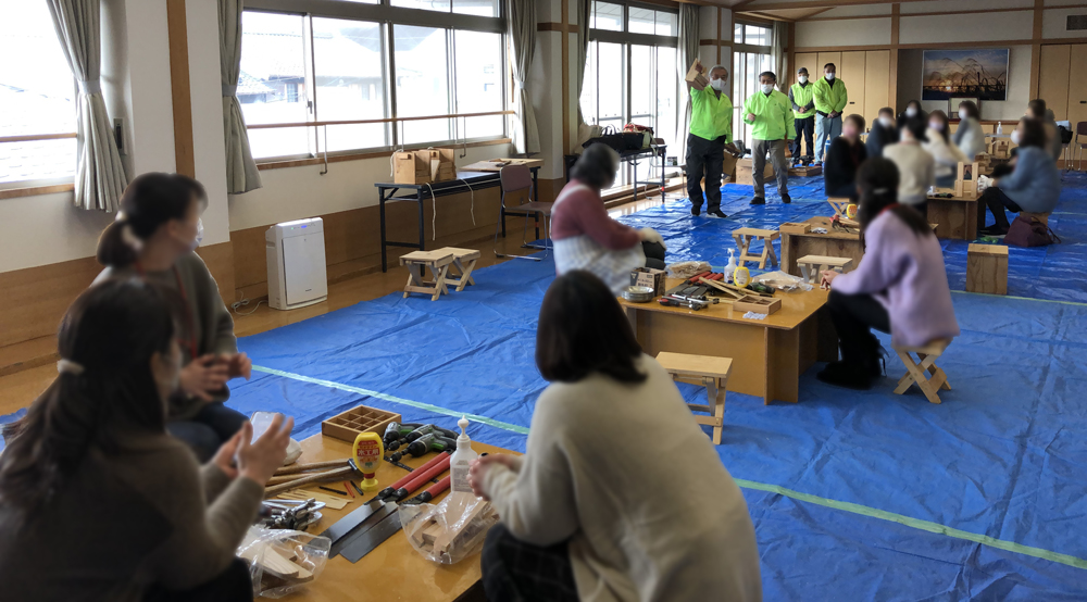 JA京都やましろ京田辺主催　「女性大学DIY講座」支援