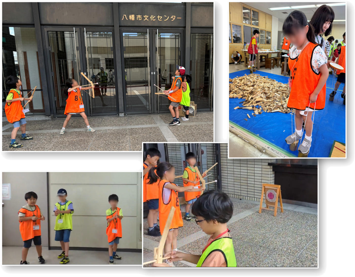 有都小学校の児童対象に「夏休み工作教室」を協働開催しましたd