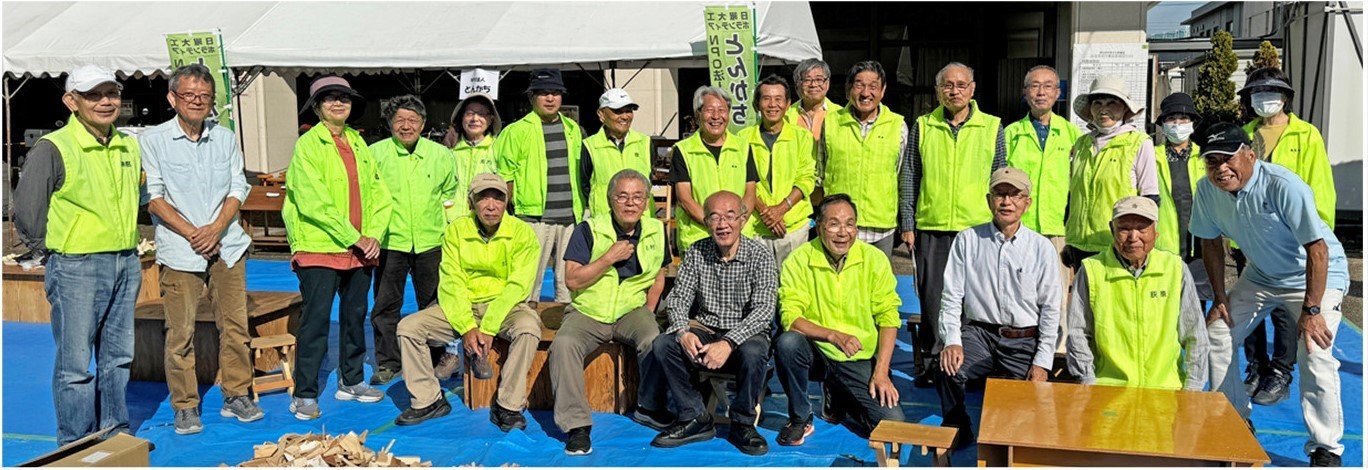 第52回八幡市民文化祭・とんかちも出展しましたf