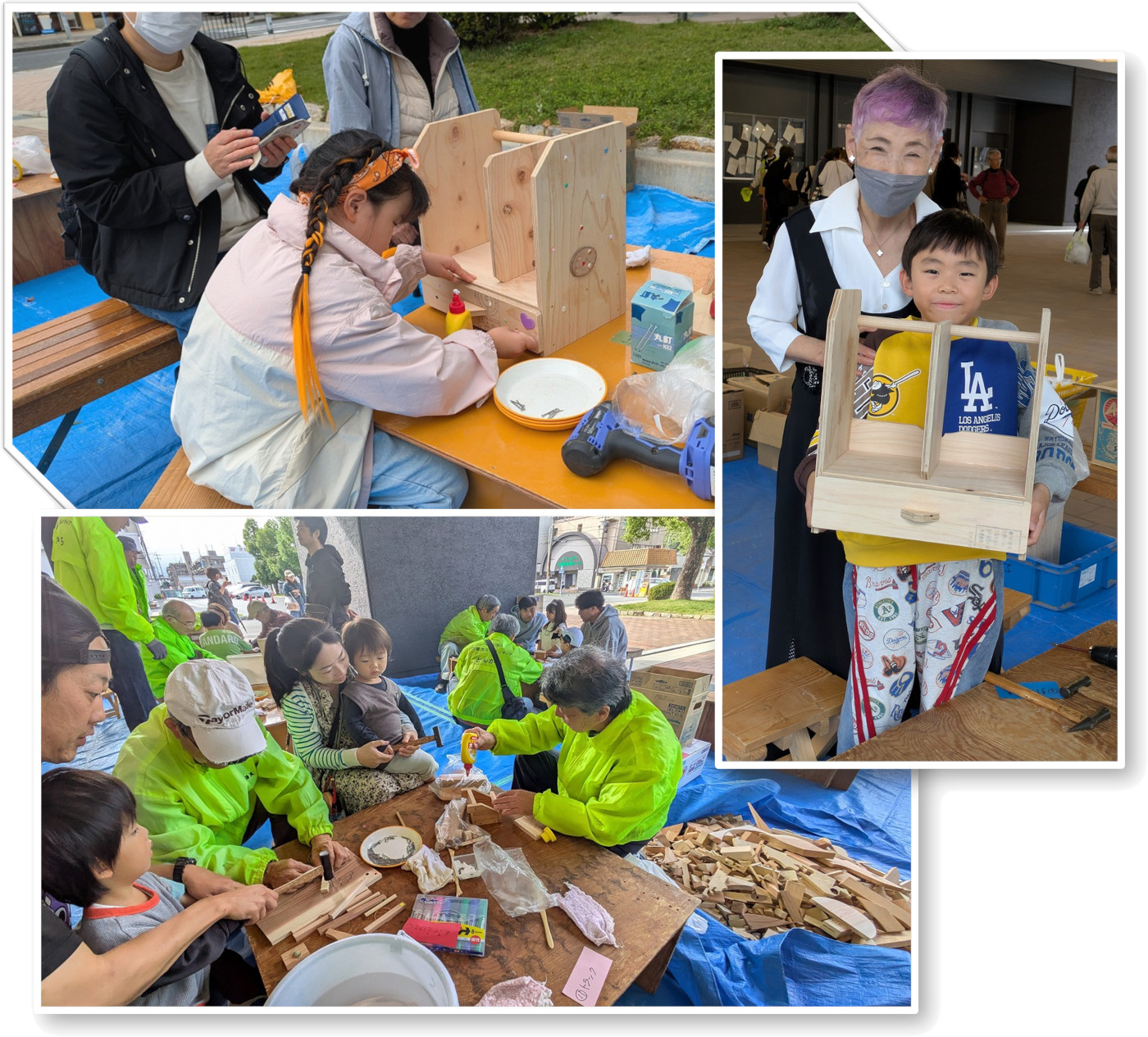 >八幡市民文化祭へとんかちも出展しましたc